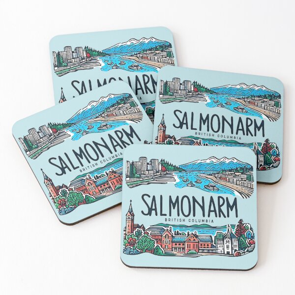 Item preview, Salmon Arm BC Canada  designed and sold by HowToCanadian.