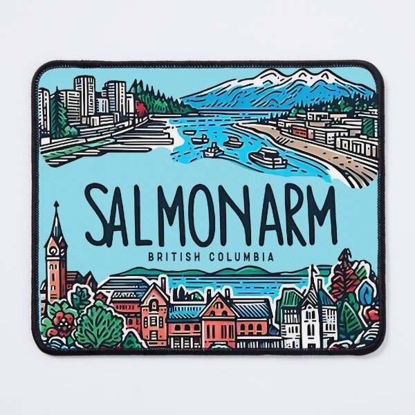 Item preview, Salmon Arm BC Canada  designed and sold by HowToCanadian.