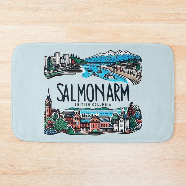 Item preview, Salmon Arm BC Canada  designed and sold by HowToCanadian.