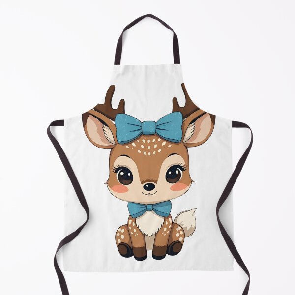 Item preview, Kawaii Deer – Cute Woodland Animal Illustration designed and sold by NeonBeast Studio.