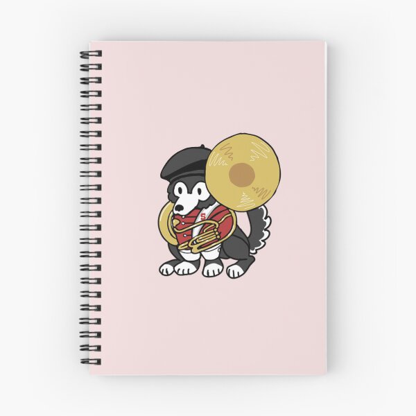 Item preview, Wolfie in Marching Band (sousaphone edition) designed and sold by stickitstate.