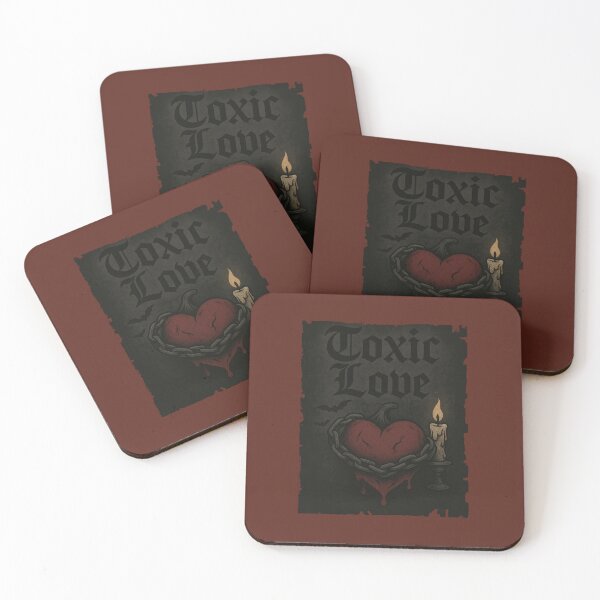 Item preview, Gothic Chained Heart Toxic Love designed and sold by Enea Kelo.