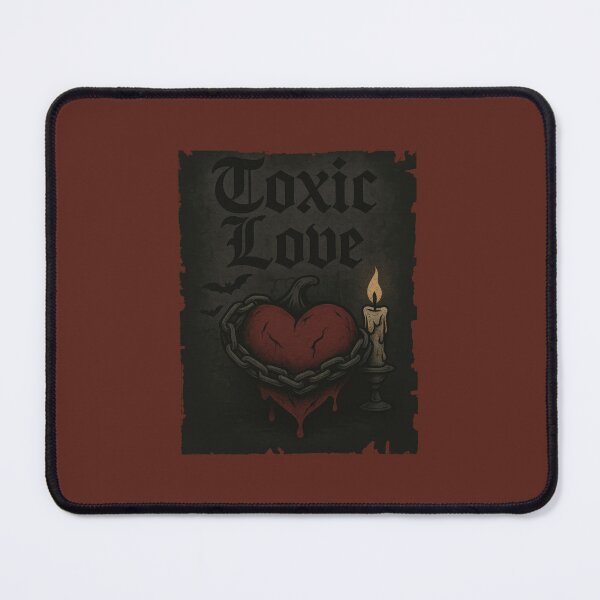 Item preview, Gothic Chained Heart Toxic Love designed and sold by Enea Kelo.