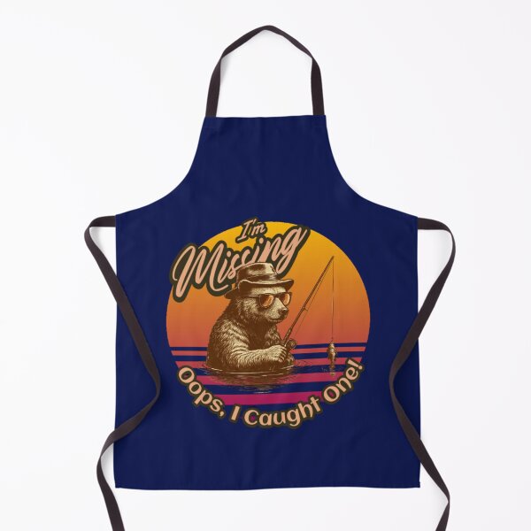 Item preview, Vintage Bear Fishing Design – Retro Outdoor Nature Lover Gift designed and sold by TheRamesCo.
