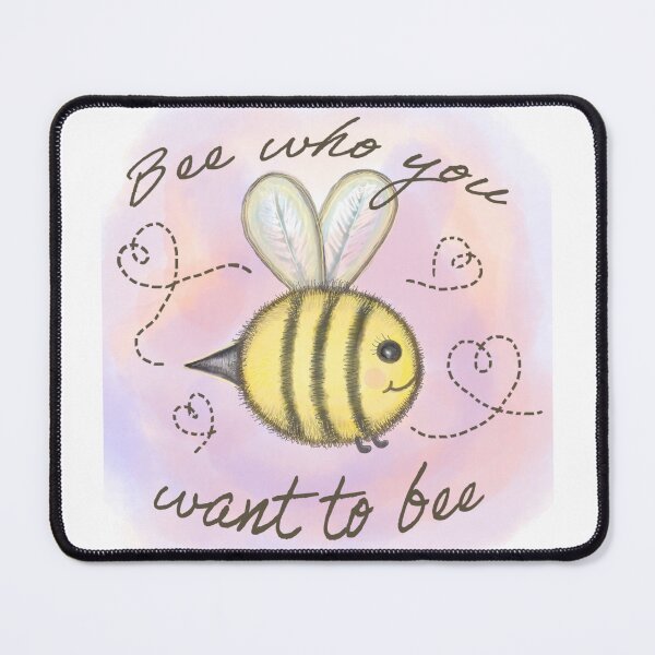 Item preview, Bee Who You Want to Bee | Inspirational Bumblebee | Honeybee designed and sold by ScribbL-ScrabbL.