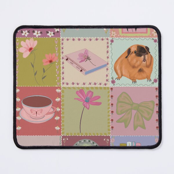 Item preview, Cottagecore Guinea pigs designed and sold by BlossomandIvy.
