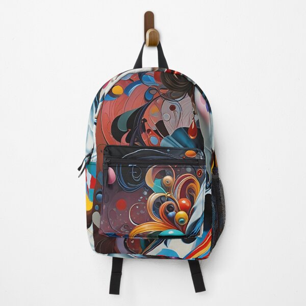Item preview, Neo-Cubist Harlequin – Psychedelic Pop Surreal Portrait designed and sold by artmanikin.