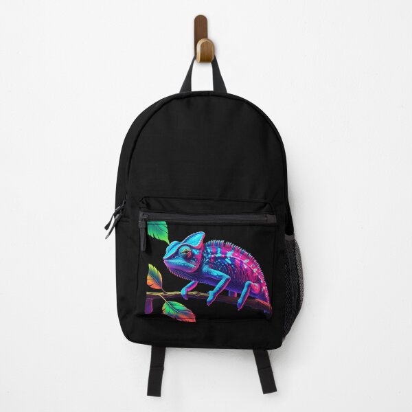 Item preview, Neon Chameleon – Vibrant Colorful Reptile Art designed and sold by NeonBeast Studio.