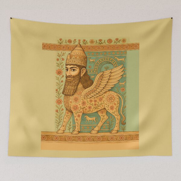 Item preview, Decorative Art of Lamassu designed and sold by doniainart.