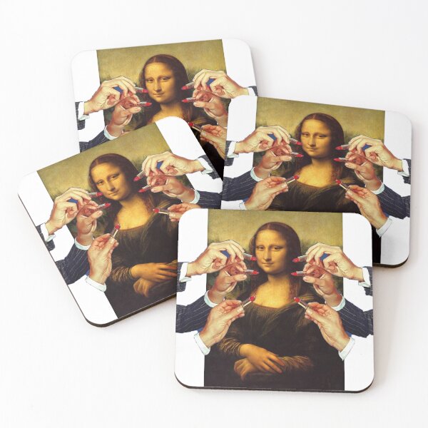 Aperçu de l'œuvre monalisa créée et vendue par fat-tuga.