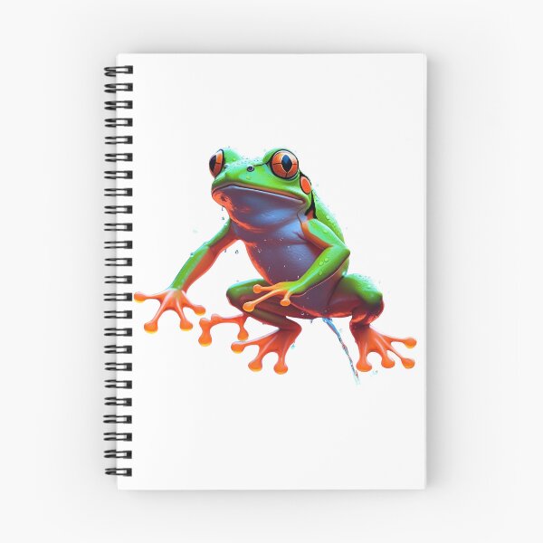 Item preview, Neon Frog – Vibrant Tropical Amphibian Art designed and sold by NeonBeast Studio.