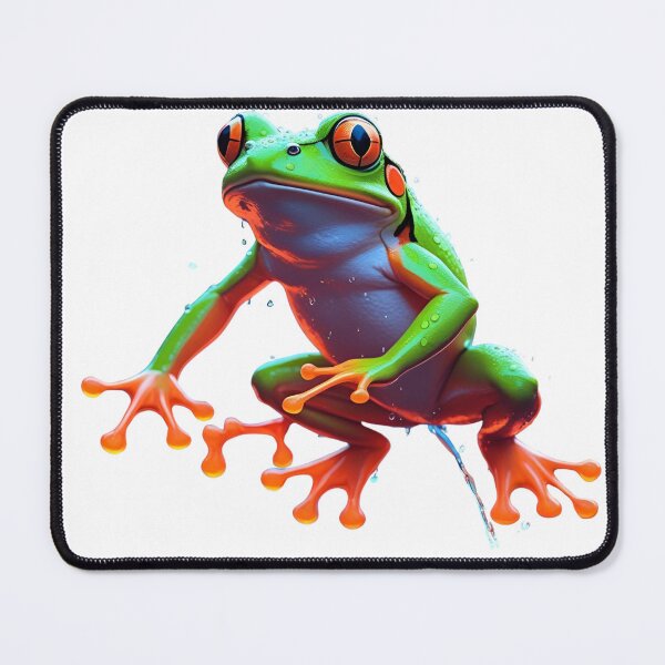 Item preview, Neon Frog – Vibrant Tropical Amphibian Art designed and sold by NeonBeast Studio.