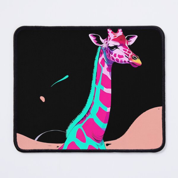 Item preview, Neon Giraffe – Vibrant Pop Art Animal Illustration designed and sold by NeonBeast Studio.