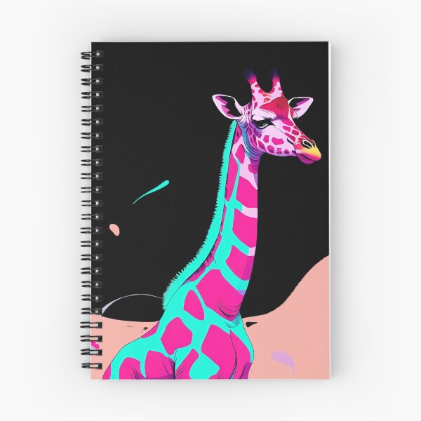Item preview, Neon Giraffe – Vibrant Pop Art Animal Illustration designed and sold by NeonBeast Studio.