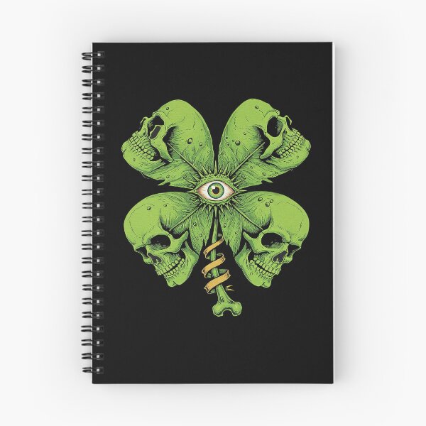Item preview, Four Leaf Clover Skull designed and sold by TeeARTHY.