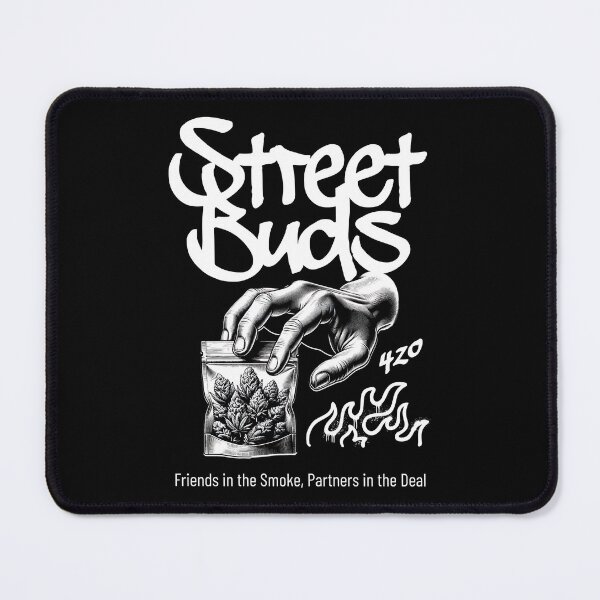 Item preview, Street Buds – 420 Lifestyle Hoodie designed and sold by Lacerta-Design.
