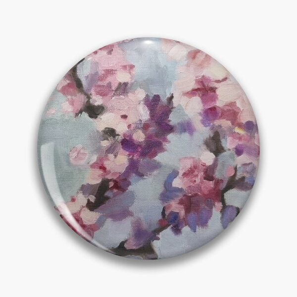 Item preview, Cherry Blossom Serenity – Oil Painting designed and sold by LouiseRossArt.