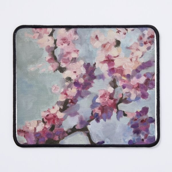 Item preview, Cherry Blossom Serenity – Oil Painting designed and sold by LouiseRossArt.