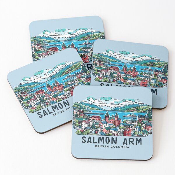 Item preview, Salmon Arm BC Canada  designed and sold by HowToCanadian.