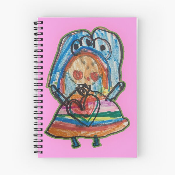 Item preview, Cute Rainbow Lady by Clara | Dress Drawing Love Hearts and Smiles designed and sold by Oqueartecura.