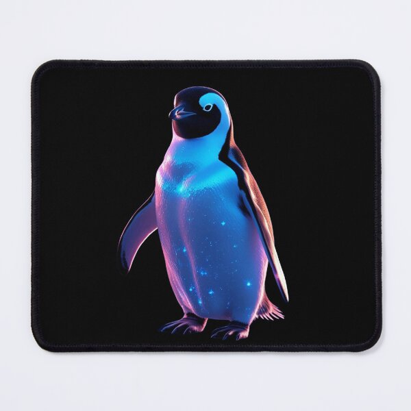 Item preview, Neon Penguin – Cosmic Fantasy Animal Art designed and sold by NeonBeast Studio.