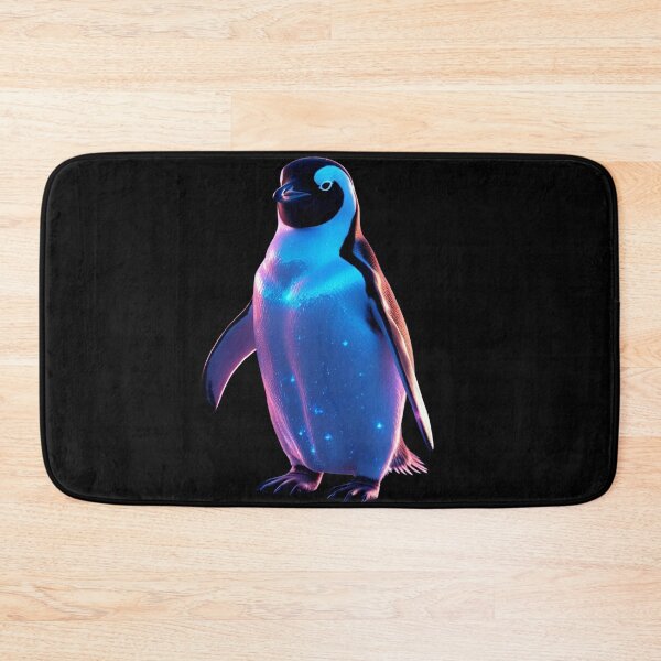 Item preview, Neon Penguin – Cosmic Fantasy Animal Art designed and sold by NeonBeast Studio.