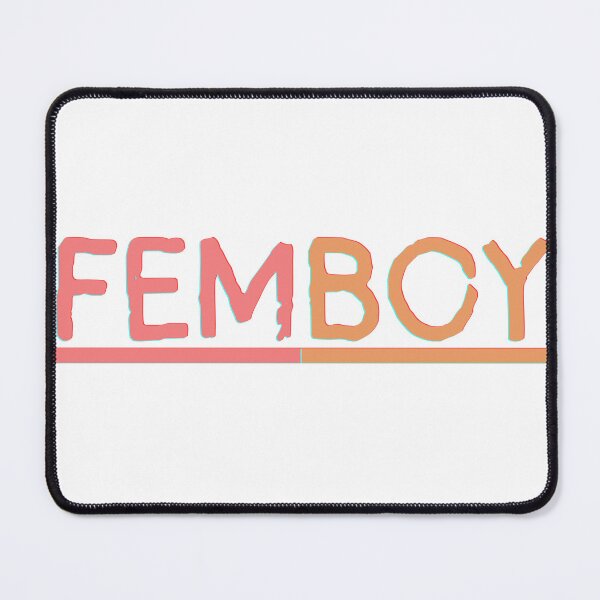 Item preview, Femboy Pastel Pride – Bold LGBTQ+ Text Art designed and sold by NeonBeast Studio.