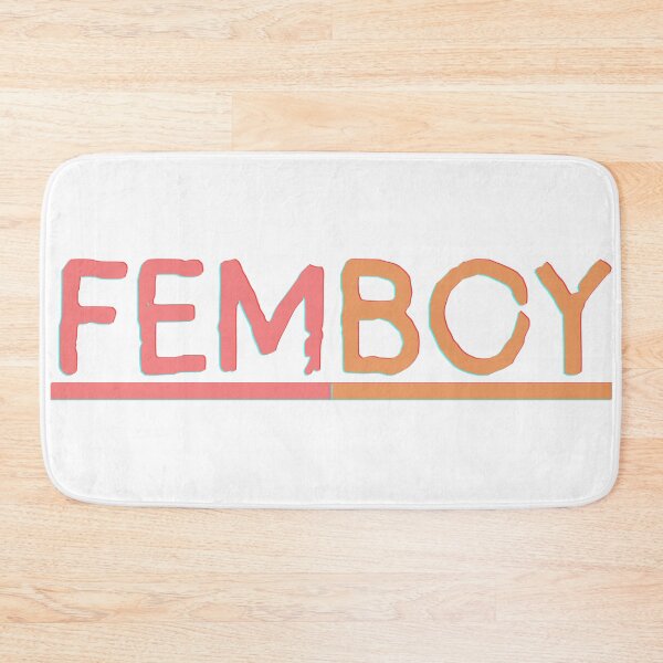 Item preview, Femboy Pastel Pride – Bold LGBTQ+ Text Art designed and sold by NeonBeast Studio.