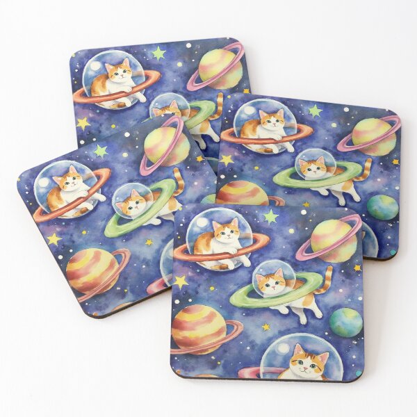 Item preview, Space Cats designed and sold by Mary Spencer.