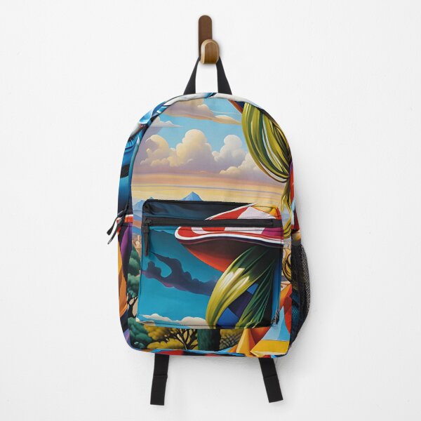 Item preview, Harlequin Muse – Bold Surreal Portrait with Playful Geometry designed and sold by artmanikin.