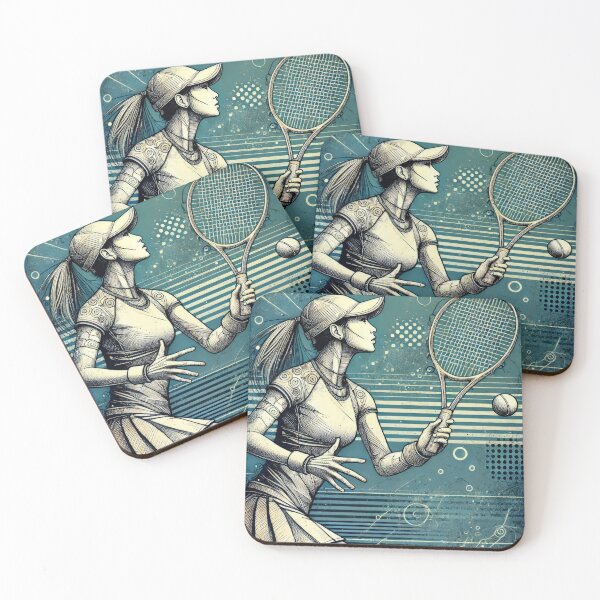 Item preview, Tennis fan art designed and sold by PasivaCo.