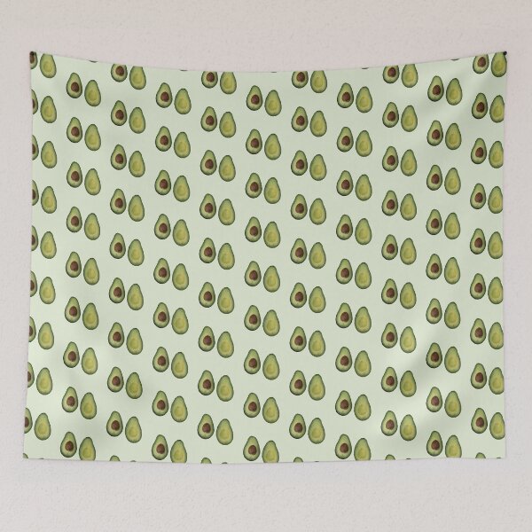 Item preview, Minimalist Two Ripe Avocado Halves  designed and sold by lucyjohnsn.