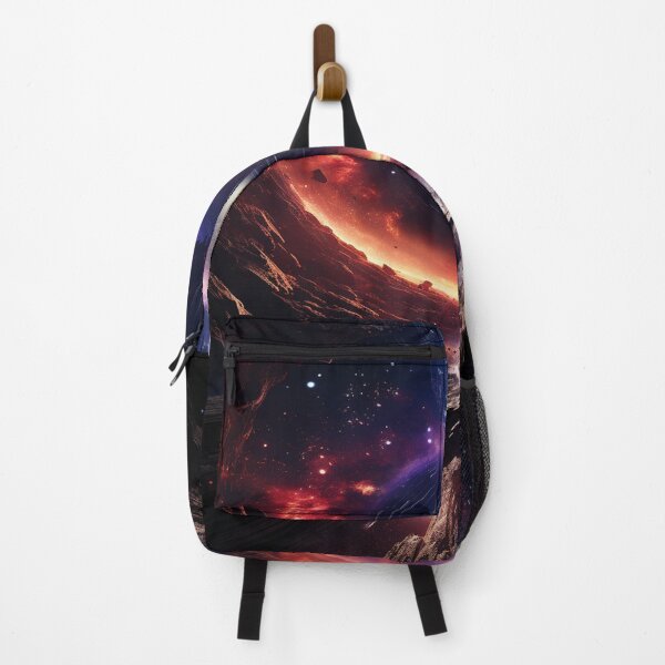 Item preview, Black Hole Space Art – Cosmic Galaxy, Sci-Fi Astronaut, Deep Space Illustration designed and sold by ElGrandeDesign.