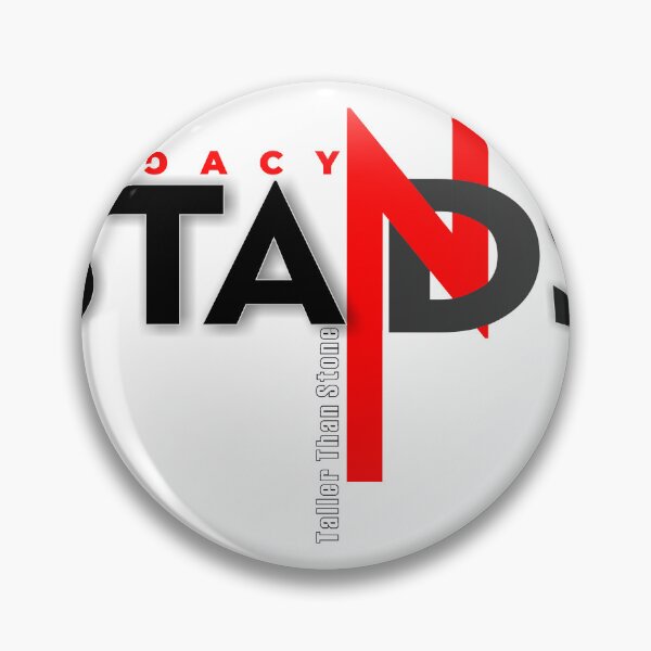Item preview, egacy Stands Taller Than Stone – Bold Motivational Typography Design designed and sold by essenthreads.