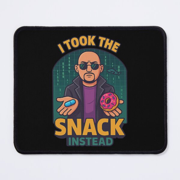 Item preview, I Took the Snack Instead – Matrix Parody Geek Design designed and sold by WittyLabs.