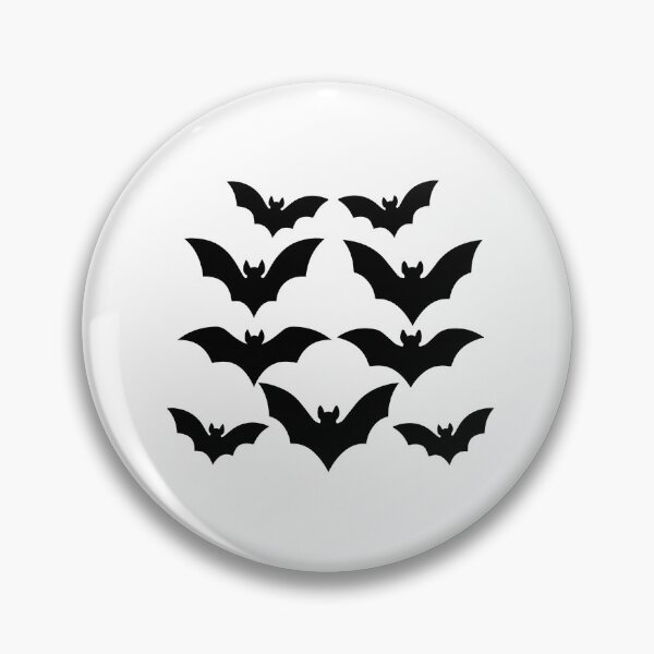 Item preview, Bat Silhouette Set Flying Black Vector illustration Icons with Varied Wing Shapes for Halloween and Wildlife Designs designed and sold by AtonuHaque.