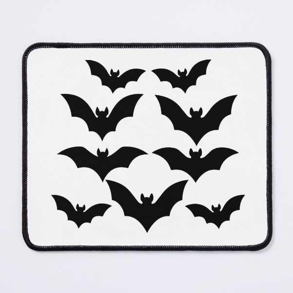 Item preview, Bat Silhouette Set Flying Black Vector illustration Icons with Varied Wing Shapes for Halloween and Wildlife Designs designed and sold by AtonuHaque.
