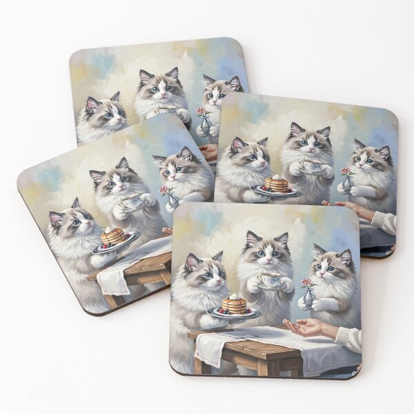 Item preview, Pancakes & Purrs designed and sold by GlassArtCraft.
