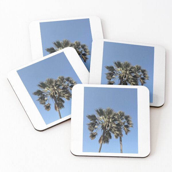 Item preview, Two Exotic Tropical Palm Trees Holiday Vibes designed and sold by lucyjohnsn.