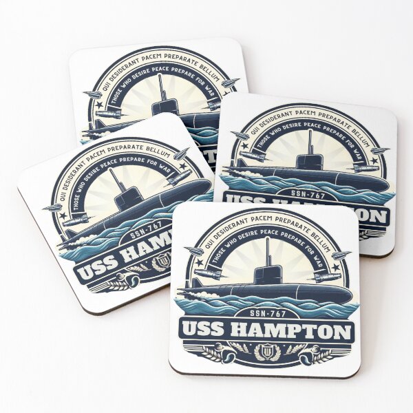 Artikelvorschau, USS Hampton SSN 767 Marine-U-Boot entworfen und verkauft von Warhead Collective.