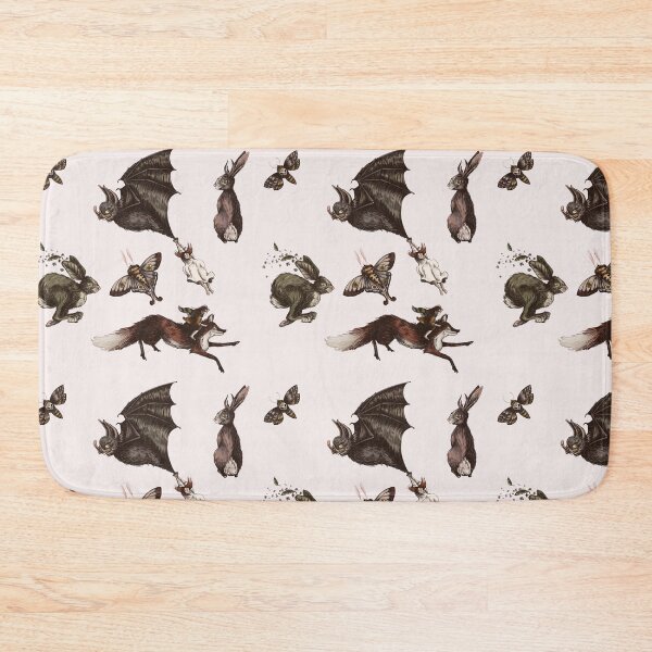 Item preview, Cryptids and fae - autumn pattern designed and sold by Aniseed-makes.