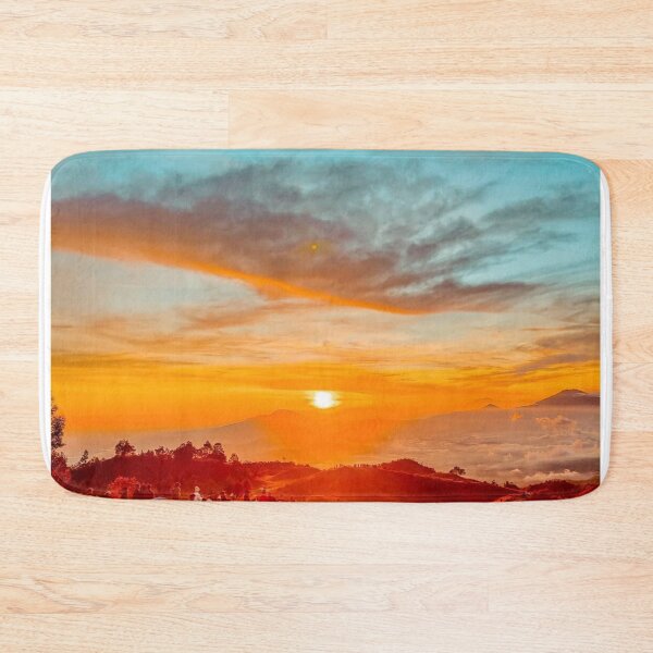 Item preview, Golden Airbnb Sunset Airbnbs Bloom  designed and sold by Juan  Morales.