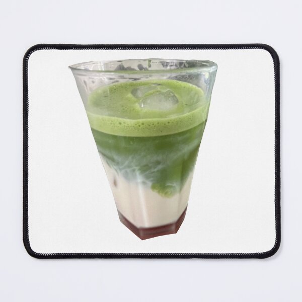 Item preview, Green Iced Matcha Latte Minimalistic Design designed and sold by lucyjohnsn.