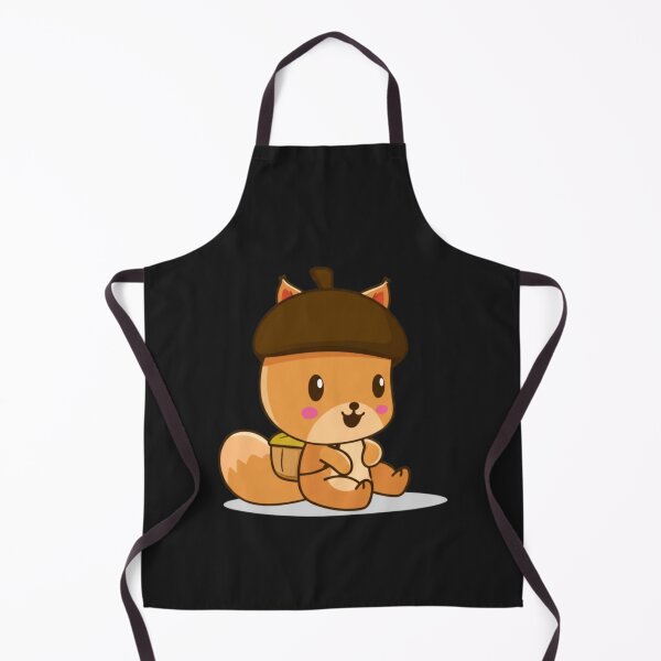 Item preview, Chibi Squirrel with Acorn Backpack – Cute Kawaii Animal Illustration designed and sold by ColorSplash123.