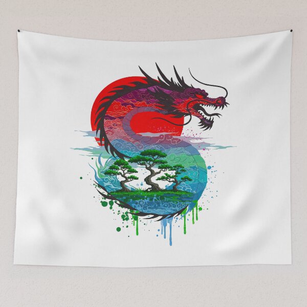 Item preview, Watercolor  painting Dragon designed and sold by TeeARTHY.