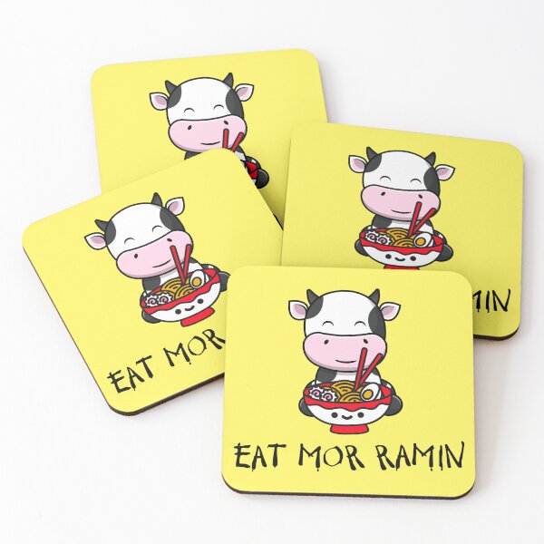Item preview, Eat mor ramin, chick fil a, ramen lover designed and sold by GeekRagz.