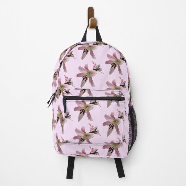 Item preview, Two Pink Lilies Simple Flower Design designed and sold by lucyjohnsn.
