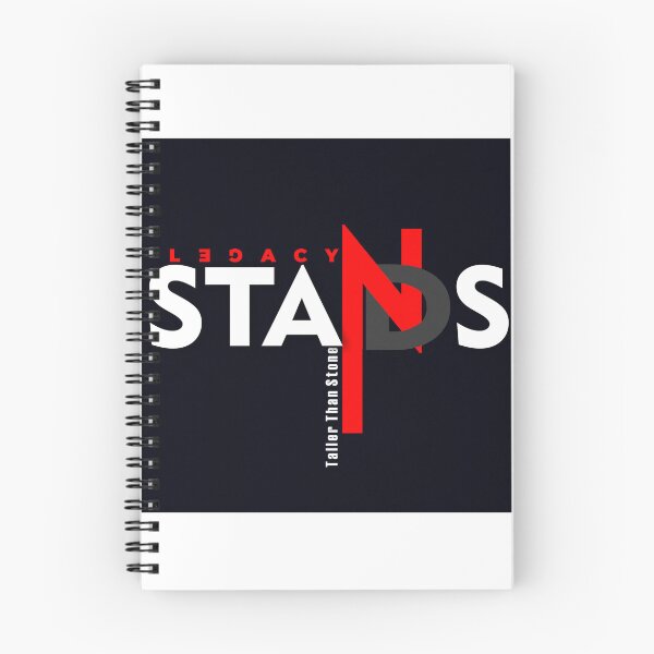 Item preview, Legacy Stands Taller Than Stone – Bold Motivational Typography Designs designed and sold by essenthreads.