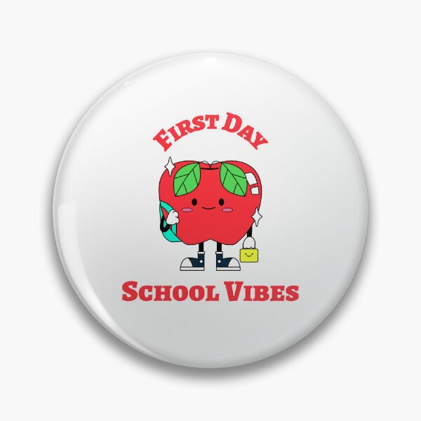 Item preview, First Day School Vibes – Fun Back to School Celebration Design designed and sold by Ani-24.