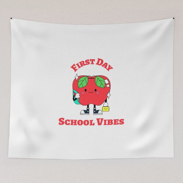 Item preview, First Day School Vibes – Fun Back to School Celebration Design designed and sold by Ani-24.